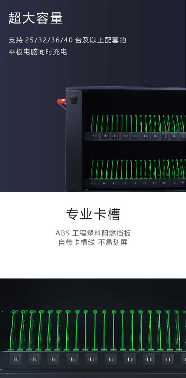 USB40位平板電腦充電柜(車(chē))  第4張